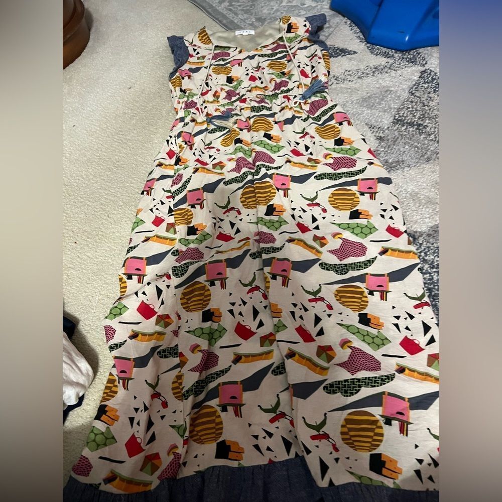 Thml medium graphic midi dress - Picture 5 of 8